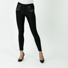 FASHION NEWS Thermo-Fleece-Leggings schwarz
