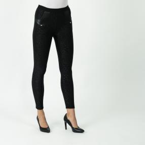 FASHION NEWS Thermo-Fleece-Leggings schwarz