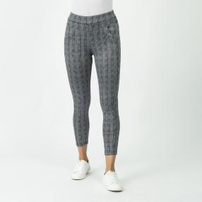 FASHION NEWS Thermo-Fleece-Leggings schwarz/weiß