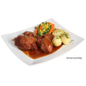 Schweinebäckle Carmenéresauce
