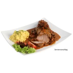 Schweinefilet in Pfifferlingrahmsoße