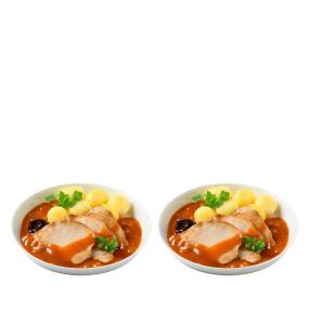 2x Mecklenburger Braten mit Salzkartoffeln