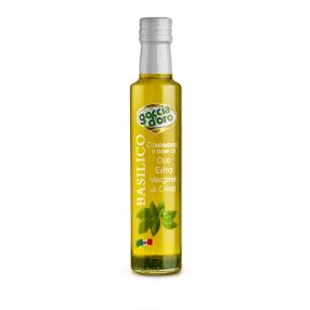 Olio aromatizzato al basilico