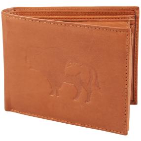 TESORO Lederbörse Büffel cognac