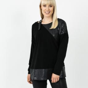 TRENDS by J. Leibfried Shirt schwarz