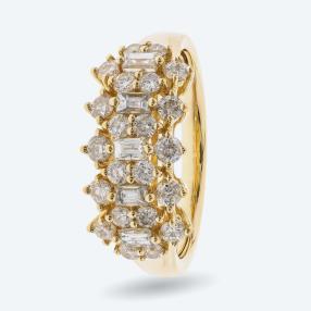 McCoy Ring 585 Gelbgold Diamanten