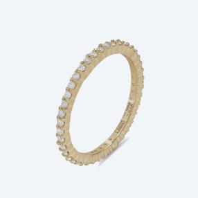 McCoy Ring Eternity 585 Gelbgold Brillant