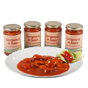 Currywurst im Glas 4er Set