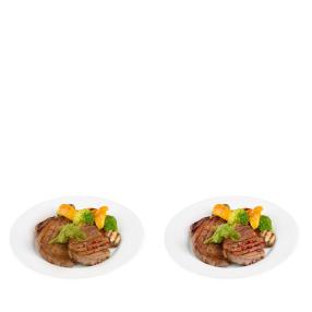 Schweinesteaks mariniert verschiedene Sorten