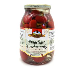 Kirschpaprika Antipasti in Essig