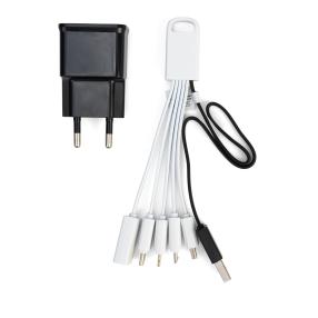 Ladekabel 5in1 mit Dual USB Charger