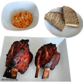 BBQ Haxen, 2 Stück