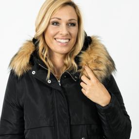 FASHION NEWS Outdoorjacke 'Hillside' schwarz