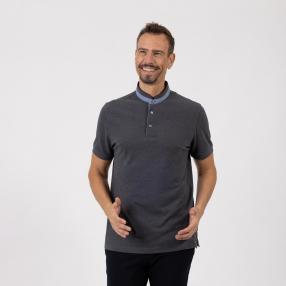 bugatti Herren Poloshirt grau