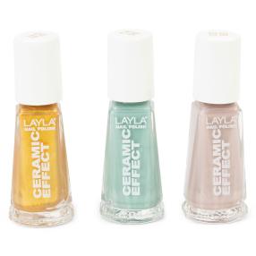 LAYLA Nagellack-Set, Glanzeffekt, 3x10ml