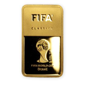 Goldbarren Fußballklassiker Brasilien