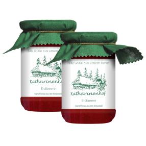 Konfitüre Erdbeere 2er Set