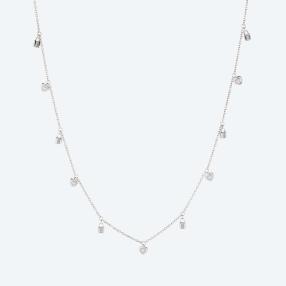 Charm Halskette 925 Sterling Silber