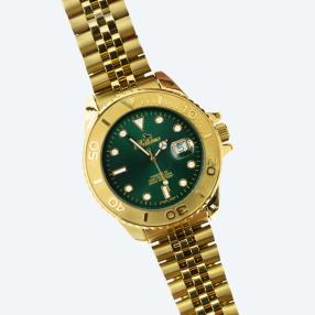 Bellevue Herrenuhr, IP-rosévergoldet, Quarz