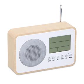 Radiowecker Holzoptik