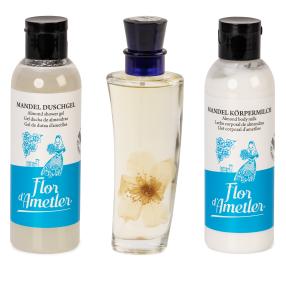 Mandel Duschgel & Körpermilch & Fresc Parfum Set