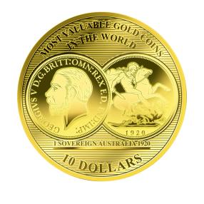 XL-Goldmünze Australiens wertvollste Münze