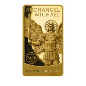 Goldbarren Erzengel Michael