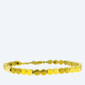 Armband Titan vergoldet, ca. 19+3 cm