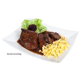 Hirschhüfte in Preiselbeersoße 1000 g