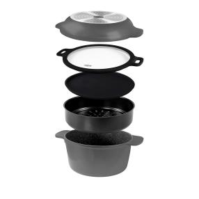 STONELINE® Multifunktionales Kochgeschirr 9 in1