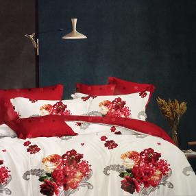 AllSeasons Bettwäsche 4tlg. 135x200cm Blumen