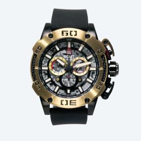 RGMT Herren-Chronograph "Battle Dress" schwarz