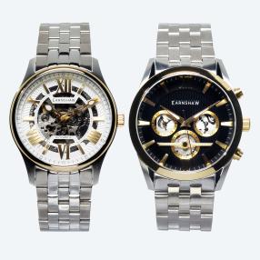 EARNSHAW "Architects Simpson" 2er Set silber/gold