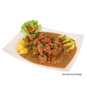 Kalbsragout in Kräuterrahm