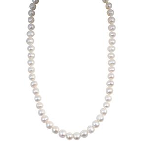Collier Süßwasserzuchtperlen, ca. 45 + 5 cm