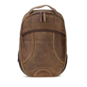 Vollrindleder-Rucksack gewachst, braun