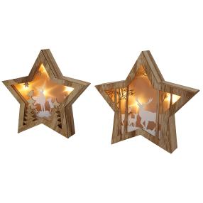 Dekostern LED, 2-teilig