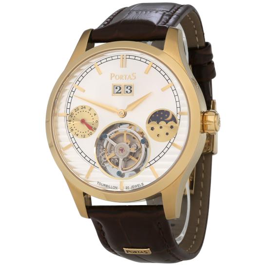 PortaS Tourbillon "Arnold", Handaufzug | 1-2-3.tv