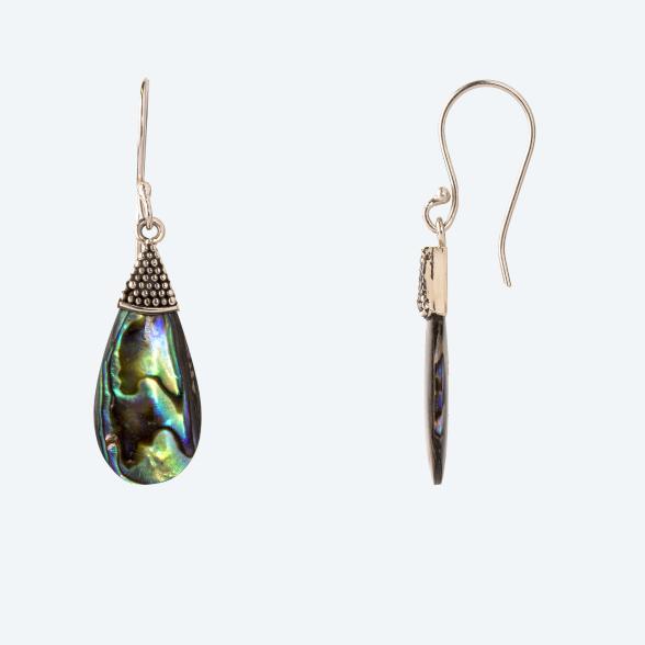 Ohrhänger 925 Sterling Silber Abalone