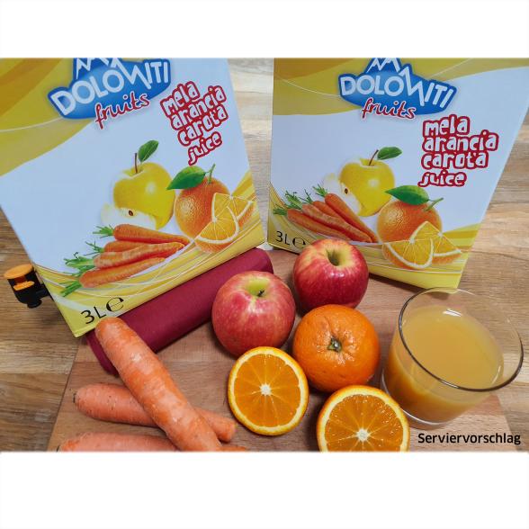 Rhönis Orangen-Apfel-Karotten-Saft