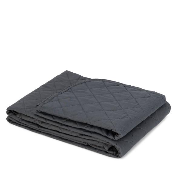 Sofaschoner wendbar 3tlg. grau/hellgrau