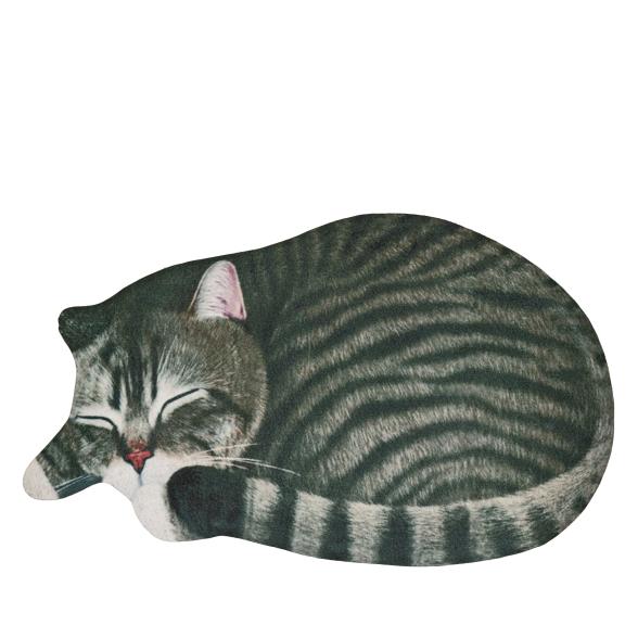 3D-Fußmatte Kater Max