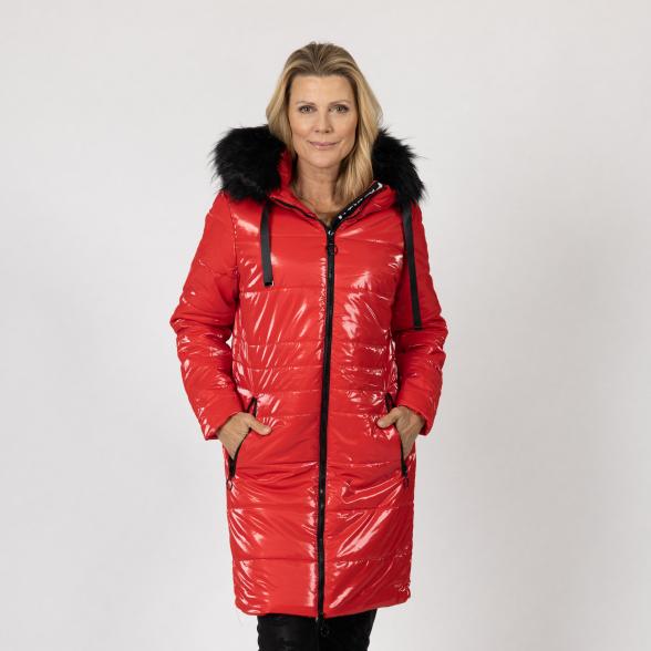 FASHION NEWS Longjacke, rot