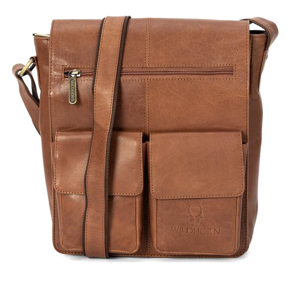 Thumbnail - WILDHORN Büffelledertasche cognac