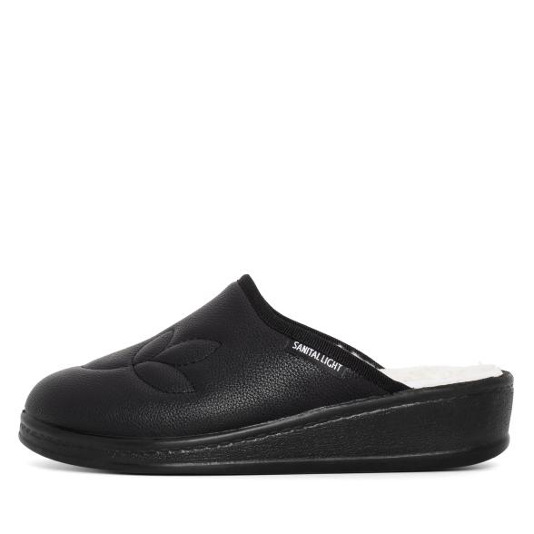 SANITAL LIGHT Damenhausschuh black