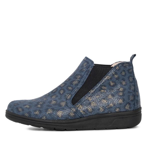 Chiara Gradi Damenstiefelette dunkelblau