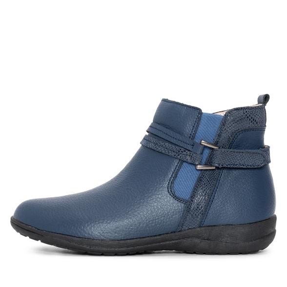 Chiara Gradi Damenstiefelette dunkelblau