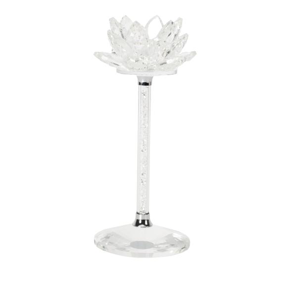 Crystal Dreams Kerzenständer Blüte 18cm