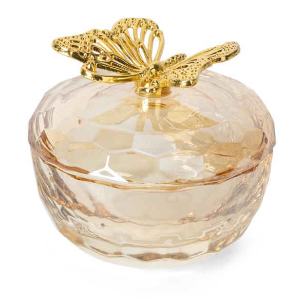 Crystal Dreams Deckeldose Schmetterling 7,5cm