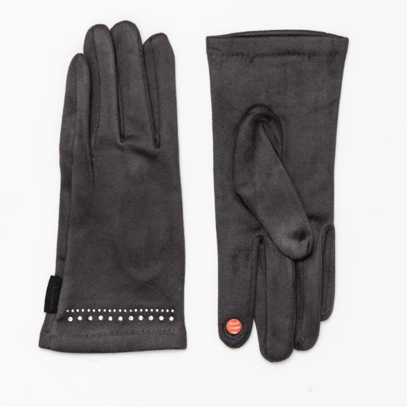 Antonio Damenhandschuhe Diamant grau